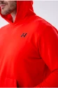 Pánská mikina Nebbia  Pull-over Hoodie with a Pouch Pocket 331 red