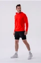 Pánská mikina Nebbia  Pull-over Hoodie with a Pouch Pocket 331 red
