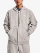 Pánská mikina Under Armour  Essential Fleece FZ Hood-GRY L