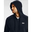 Pánská mikina Under Armour  Rival Cotton FZ Hoodie dark blue