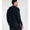 Pánská mikina Under Armour  Rival Cotton FZ Hoodie dark blue