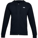Pánská mikina Under Armour  Rival Cotton FZ Hoodie dark blue
