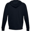 Pánská mikina Under Armour  Rival Cotton FZ Hoodie dark blue