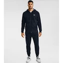 Pánská mikina Under Armour  Rival Cotton FZ Hoodie dark blue