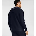 Pánská mikina Under Armour  Rival Cotton FZ Hoodie dark blue S