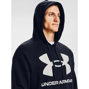 Pánská mikina Under Armour  Rival Fleece Big Logo HD dark blue SMT