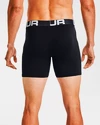 Pánské boxerky Under Armour  Charged Cotton 6in 3Pack Black