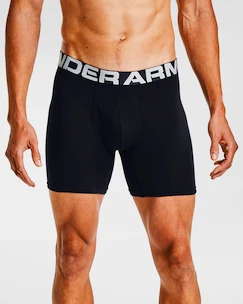 Pánské boxerky Under Armour  Charged Cotton 6in 3Pack Black  S