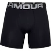Pánské boxerky Under Armour  Charged Cotton 6in 3Pack Black  S