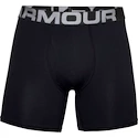 Pánské boxerky Under Armour  Charged Cotton 6in 3Pack Black  S