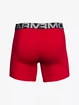 Pánské boxerky Under Armour  Charged Cotton 6in 3Pack Red