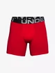 Pánské boxerky Under Armour  Charged Cotton 6in 3Pack Red