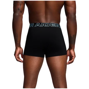 Pánské boxerky Under Armour Perf Cotton 3in 3Pack Black