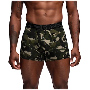 Pánské boxerky Under Armour Perf Cotton Nov 3in Green