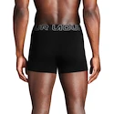 Pánské boxerky Under Armour Perf Cotton Solid 3in 3Pack Black