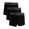 Pánské boxerky Under Armour Perf Cotton Solid 3in 3Pack Black