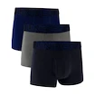 Pánské boxerky Under Armour Perf Cotton Solid 3in 3Pack Navy