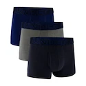 Pánské boxerky Under Armour Perf Cotton Solid 3in 3Pack Navy