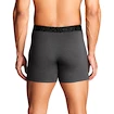 Pánské boxerky Under Armour Perf Cotton Solid 6in 3Pack Castlerock Heather