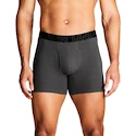 Pánské boxerky Under Armour Perf Cotton Solid 6in 3Pack Castlerock Heather