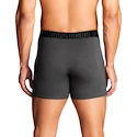 Pánské boxerky Under Armour Perf Cotton Solid 6in 3Pack Castlerock Heather