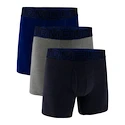 Pánské boxerky Under Armour Perf Cotton Solid 6in 3Pack Navy