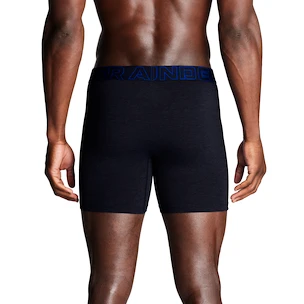 Pánské boxerky Under Armour Perf Cotton Solid 6in 3Pack Navy