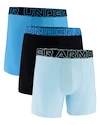 Pánské boxerky Under Armour Perf Tech 6in 3Pack Blue