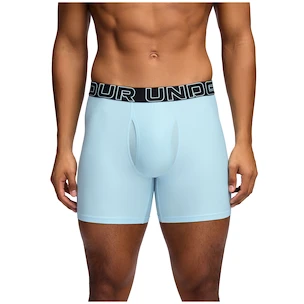 Pánské boxerky Under Armour Perf Tech 6in 3Pack Blue