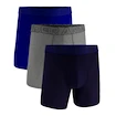 Pánské boxerky Under Armour Perf Tech Mesh Solid 6in 3Pack Navy