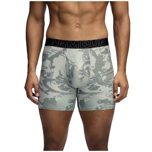 Pánské boxerky Under Armour Perf Tech Nov 6in 3Pack Green