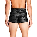 Pánské boxerky Under Armour Perf Tech Print 3in 3Pack Black