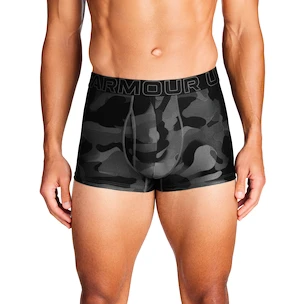 Pánské boxerky Under Armour Perf Tech Print 3in 3Pack Black
