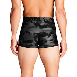 Pánské boxerky Under Armour Perf Tech Print 3in 3Pack Black