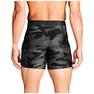 Pánské boxerky Under Armour Perf Tech Print 6in 3Pack Black