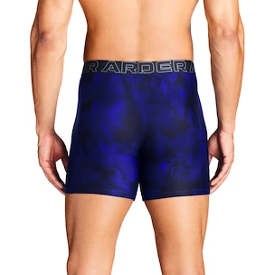 Pánské boxerky Under Armour Perf Tech Print 6in 3Pack Royal