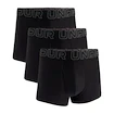 Pánské boxerky Under Armour Perf Tech Solid 3in 3Pack Black