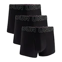 Pánské boxerky Under Armour Perf Tech Solid 3in 3Pack Black