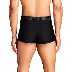 Pánské boxerky Under Armour Perf Tech Solid 3in 3Pack Black