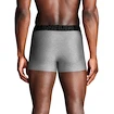 Pánské boxerky Under Armour Perf Tech Solid 3in 3Pack Steel Heather