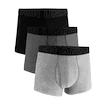 Pánské boxerky Under Armour Perf Tech Solid 3in 3Pack Steel Heather
