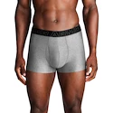 Pánské boxerky Under Armour Perf Tech Solid 3in 3Pack Steel Heather