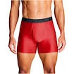 Pánské boxerky Under Armour Perf Tech Solid 6in 3Pack Red