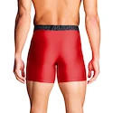 Pánské boxerky Under Armour Perf Tech Solid 6in 3Pack Red