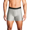 Pánské boxerky Under Armour Perf Tech Solid 6in 3Pack Steel Heather
