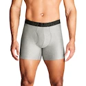 Pánské boxerky Under Armour Perf Tech Solid 6in 3Pack Steel Heather