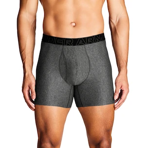 Pánské boxerky Under Armour Perf Tech Solid 6in Castlerock Heather