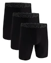 Pánské boxerky Under Armour Perf Tech Solid 9in 3Pack Black