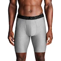 Pánské boxerky Under Armour Perf Tech Solid 9in 3Pack Steel Heather