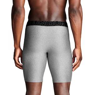 Pánské boxerky Under Armour Perf Tech Solid 9in 3Pack Steel Heather